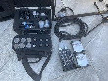 Full Shure drum kit mics. Multi core and Di box's
